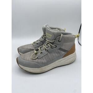 Skechers Womens Bobs Sport Sparrow 2.0 SN 117058 Gray Hiking Sneakers Sz 7.5